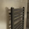 Elektrický radiátor do kúpelne  CLASIC 16/40 antracit matný - 446W