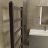 Elektrický radiátor do kúpelne RARE 120/40 antracit matný - 589W
