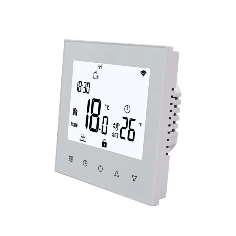 TR-210-wifi-biely WiFi Termostat pre elektrické podlahové vykurovanie TR 210